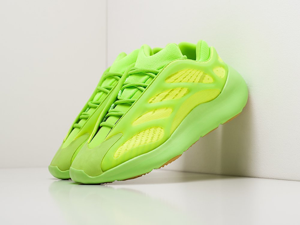 Adidas Yeezy Boost 700 v3 зеленые текстиль мужские (AR18716) - фото 2