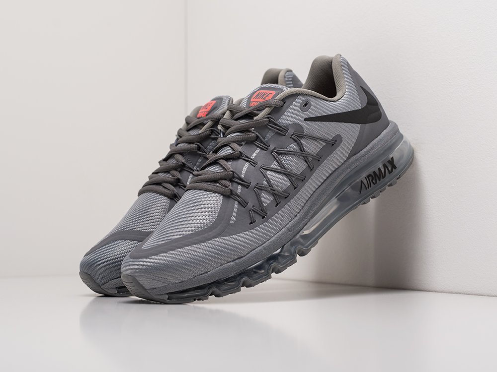 Мужские кроссовки Nike Air Max 2015 All Grey (40-45 размер) фото 2