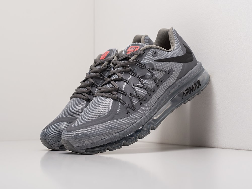 Nike Air Max 2015 серые текстиль мужские (AR18724) - фото 2 Nike Air Max 2015 серые текстиль мужские (AR18724) - фото 2