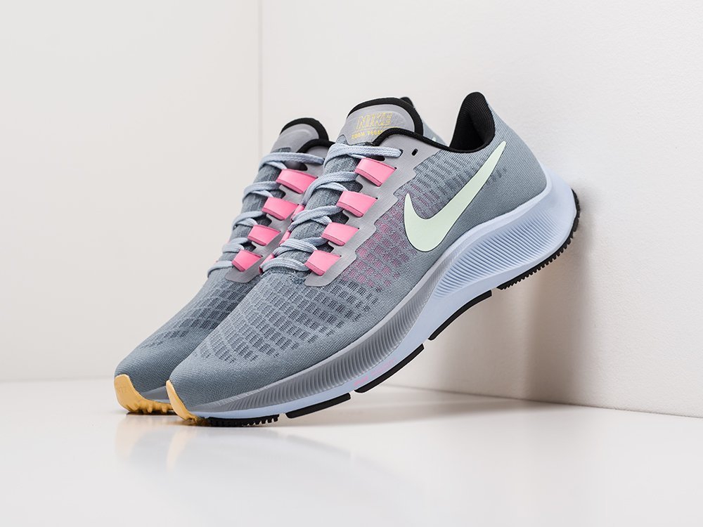 Nike Zoom Pegasus 37 серые текстиль мужские (AR18844) - фото 2 Nike Zoom Pegasus 37 серые текстиль мужские (AR18844) - фото 2