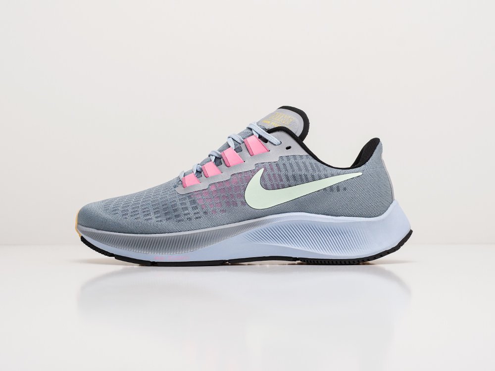 Nike Zoom Pegasus 37 серые текстиль мужские (AR18844) - фото 1 Nike Zoom Pegasus 37 серые текстиль мужские (AR18844) - фото 1