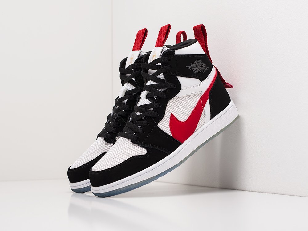 Nike x Shoe Surgeon Air Jordan 1 WMNS Black Mars Yards белые женские (AR18860) - фото 2