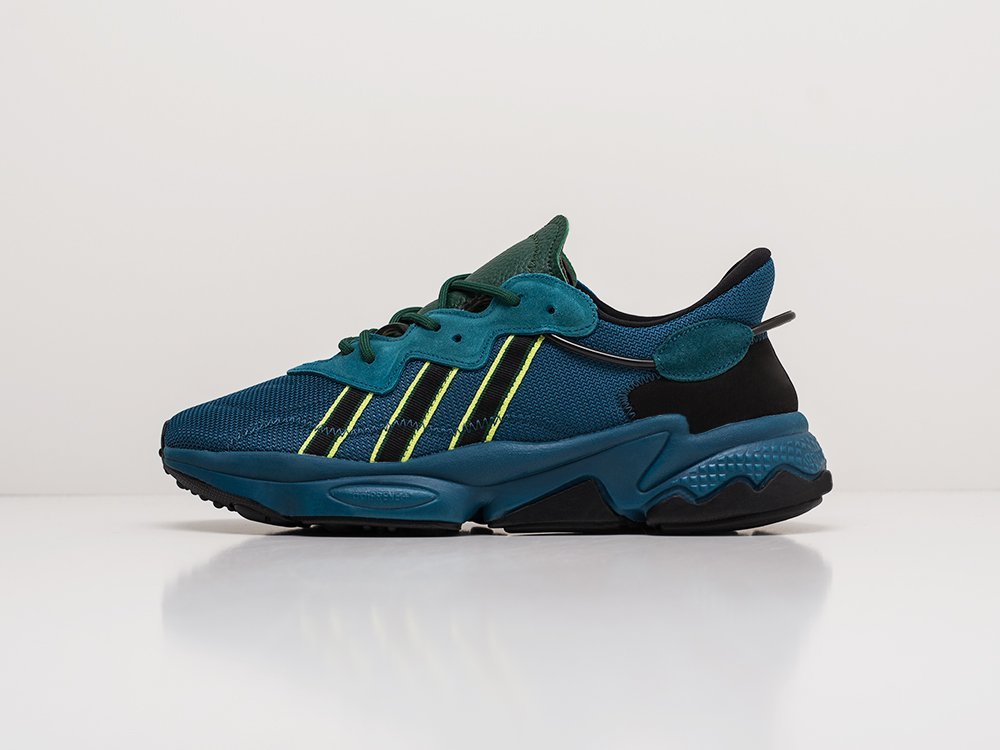 мужские кроссовки Adidas x Pusha Ozweego Tech Mineral / Dark Green / Black