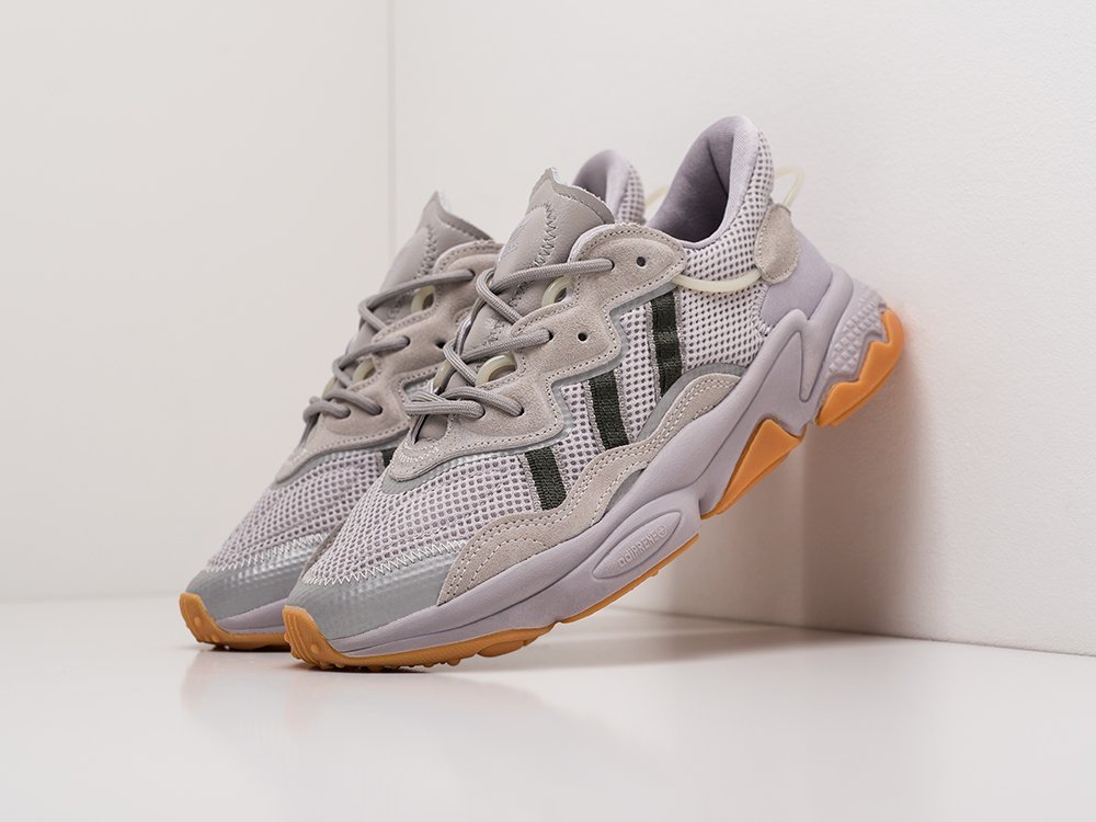 Adidas Ozweego фиолетовые замша мужские (AR18870) - фото 2 Adidas Ozweego фиолетовые замша мужские (AR18870) - фото 2