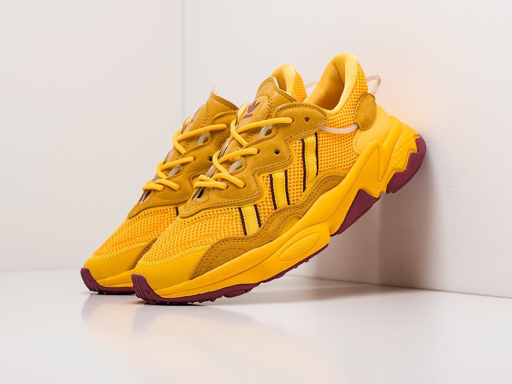 мужские кроссовки Adidas Ozweego Yellow / Bordeaux