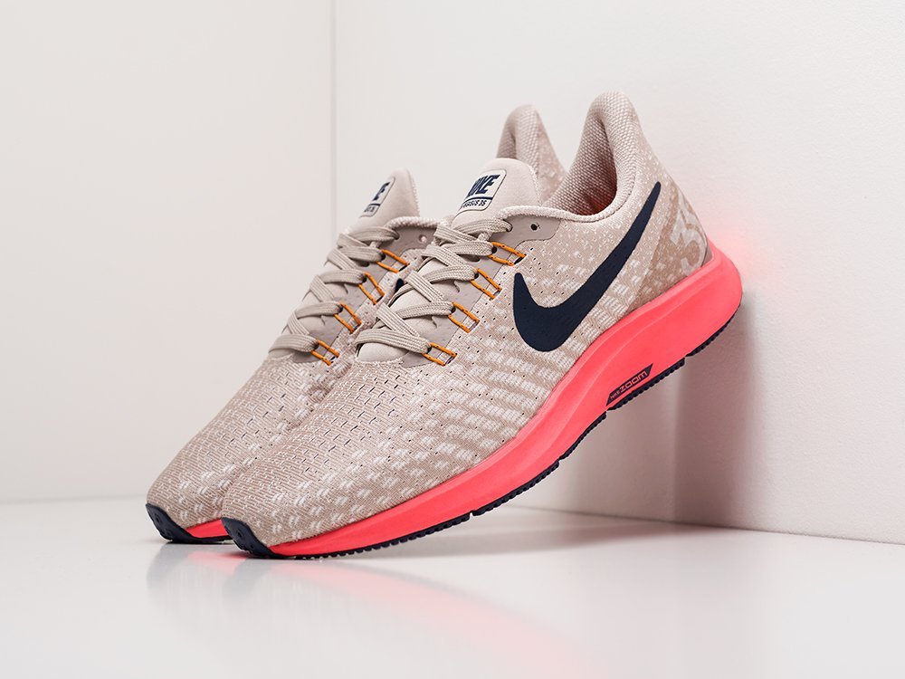 Nike Zoom Pegasus 35 бежевые текстиль мужские (AR18874) - фото 2 Nike Zoom Pegasus 35 бежевые текстиль мужские (AR18874) - фото 2