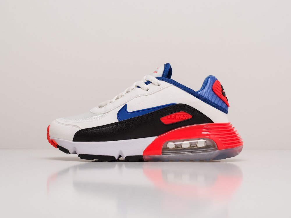 red white and blue air max 2090