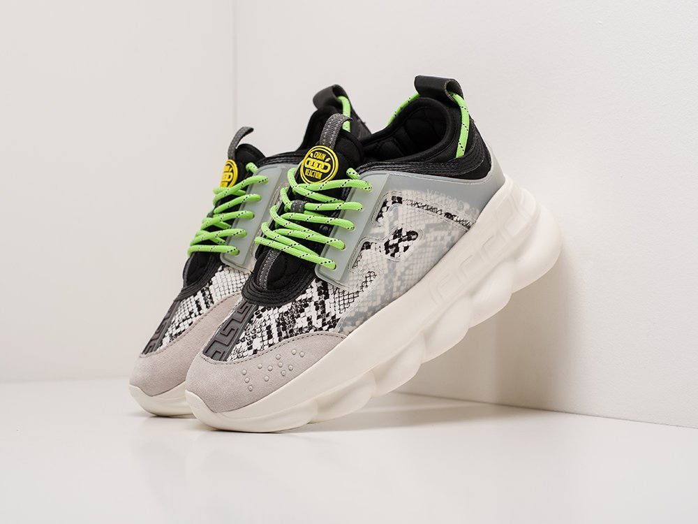 VERSACE Chain Reaction WMNS серые текстиль женские (AR19079) - фото 2 VERSACE Chain Reaction WMNS серые текстиль женские (AR19079) - фото 2