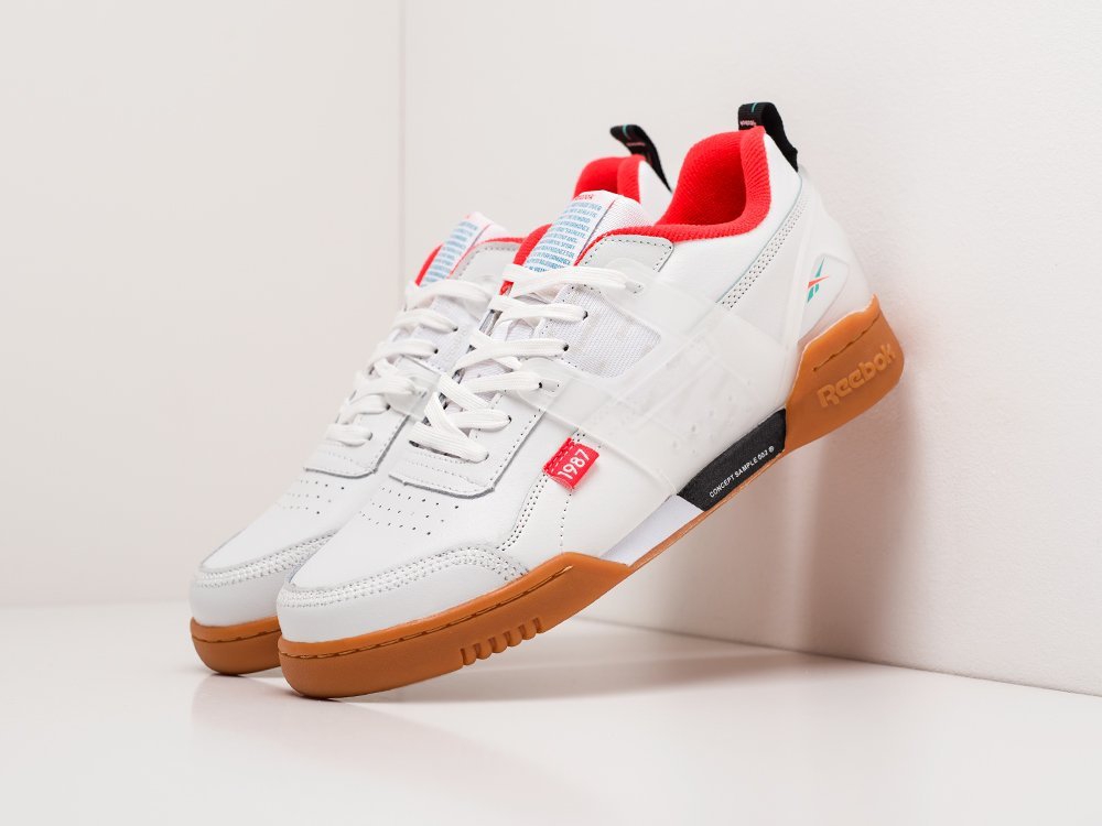 мужские кроссовки Reebok Workout Plus Altered White / Red / Gum