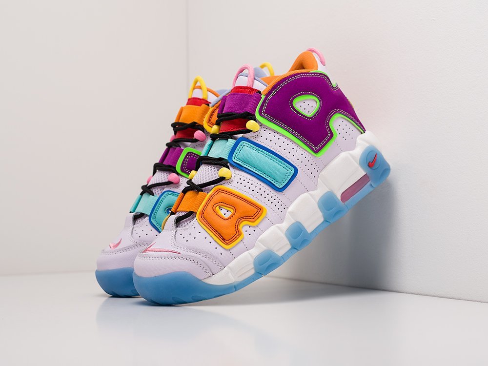 Nike Air More Uptempo WMNS Mix-n-Match разноцветные кожа женские (AR19198) - фото 2 Nike Air More Uptempo WMNS Mix-n-Match разноцветные кожа женские (AR19198) - фото 2