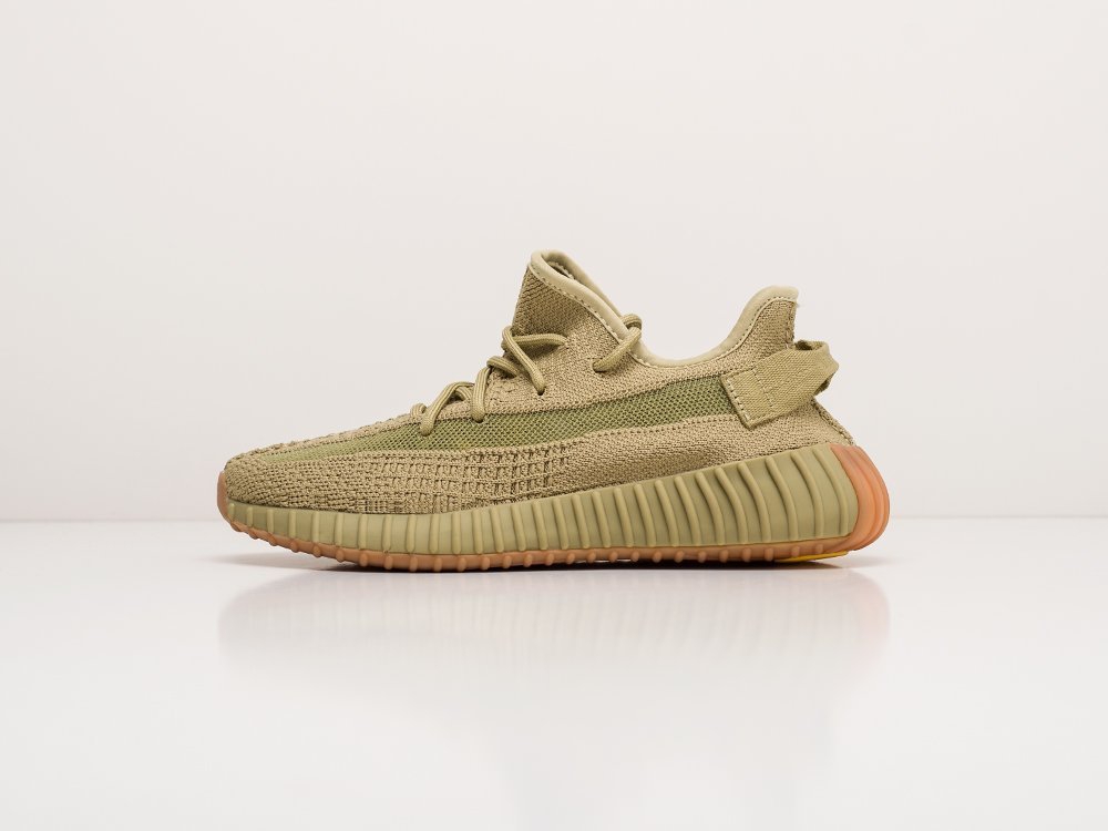 Adidas Yeezy 350 Boost v2 WMNS Sulfur Olive / Brown - фото 1
