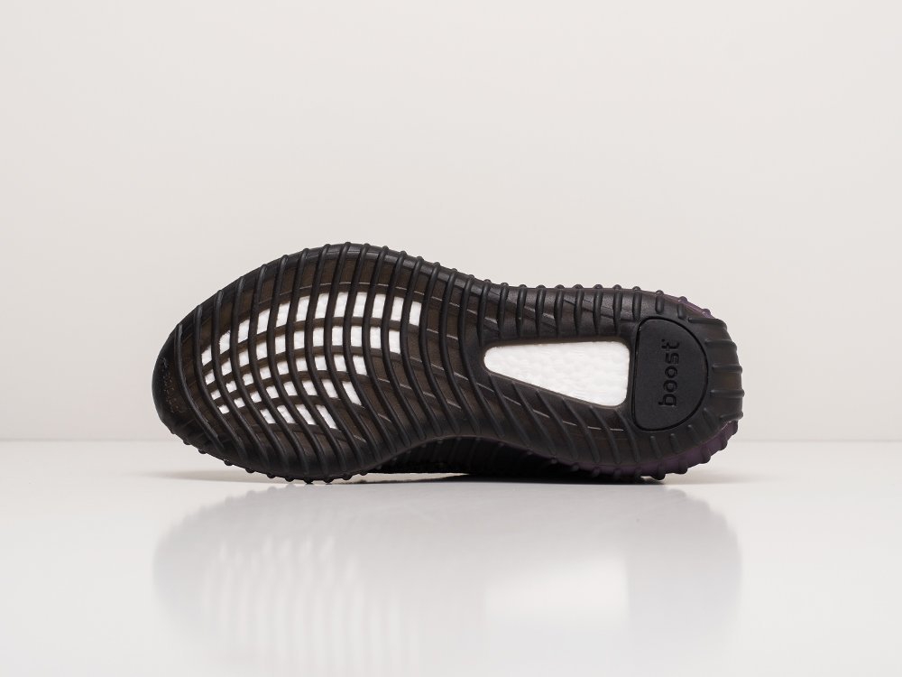 Adidas Yeezy 350 Boost v2 черные текстиль мужские (AR19205) - фото 3