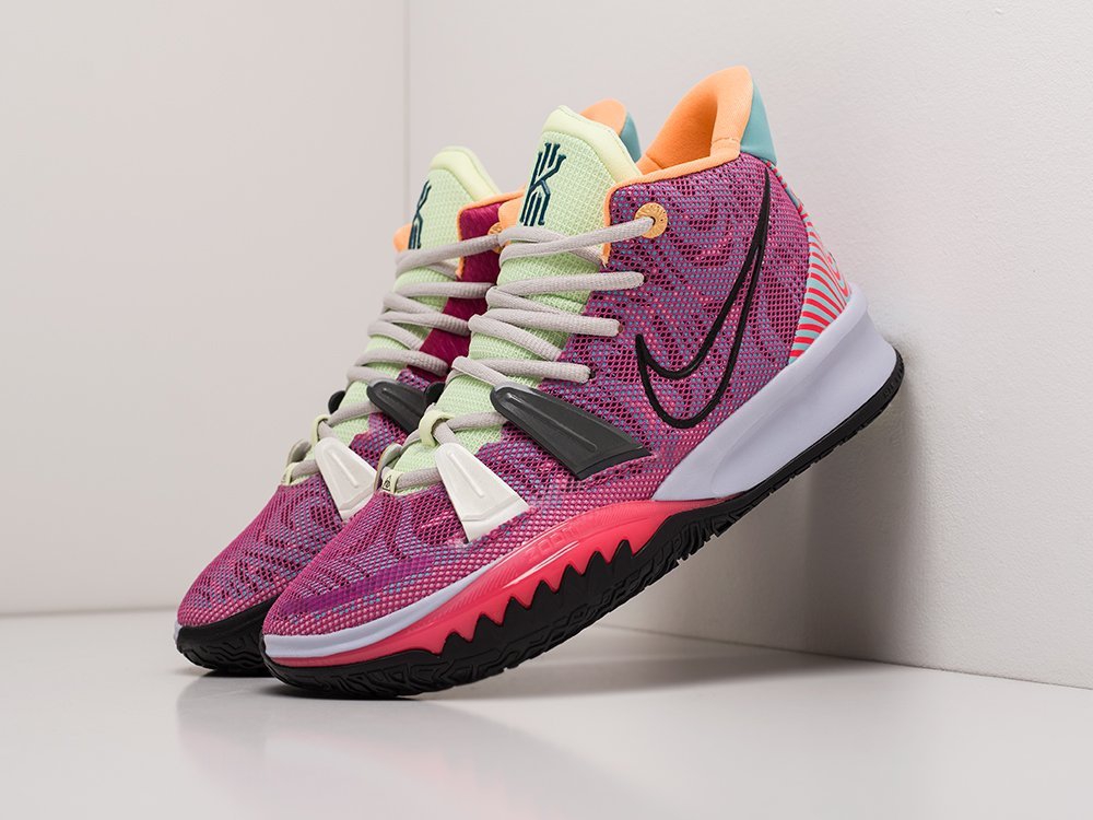 Nike Kyrie 7 Creator розовые текстиль мужские (AR19251) - фото 2 Nike Kyrie 7 Creator розовые текстиль мужские (AR19251) - фото 2