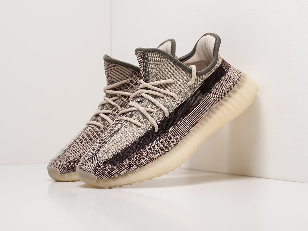 мужские кроссовки Adidas Yeezy 350 Boost v2 Grey / Black / White