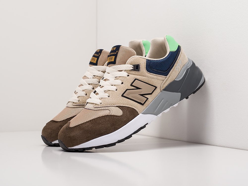 мужские кроссовки New Balance 999 Beige / Blue / White / Grey
