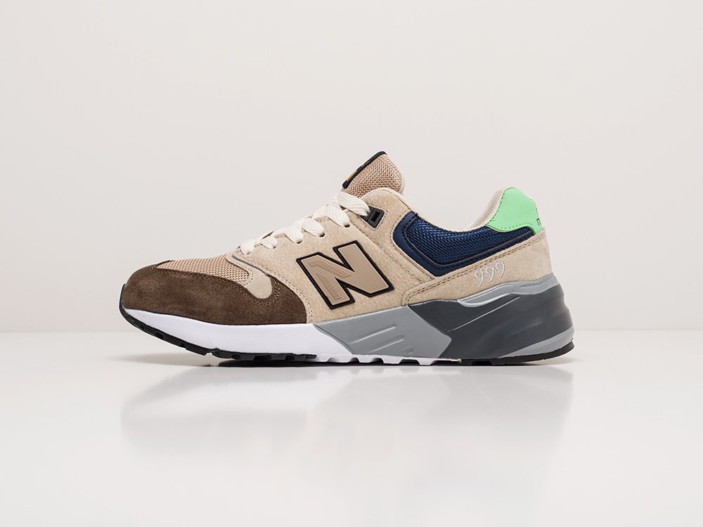 мужские кроссовки New Balance 999 Beige / Blue / White / Grey