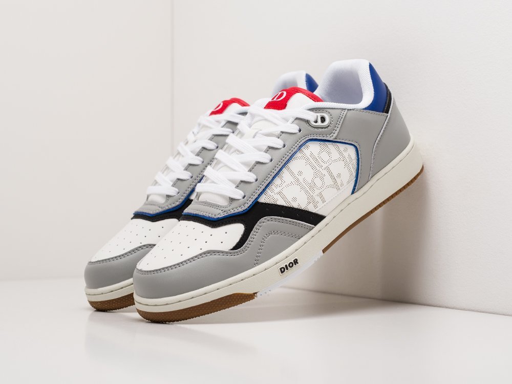 Dior B27 Low серые кожа мужские (AR19517) - фото 2 Dior B27 Low серые кожа мужские (AR19517) - фото 2