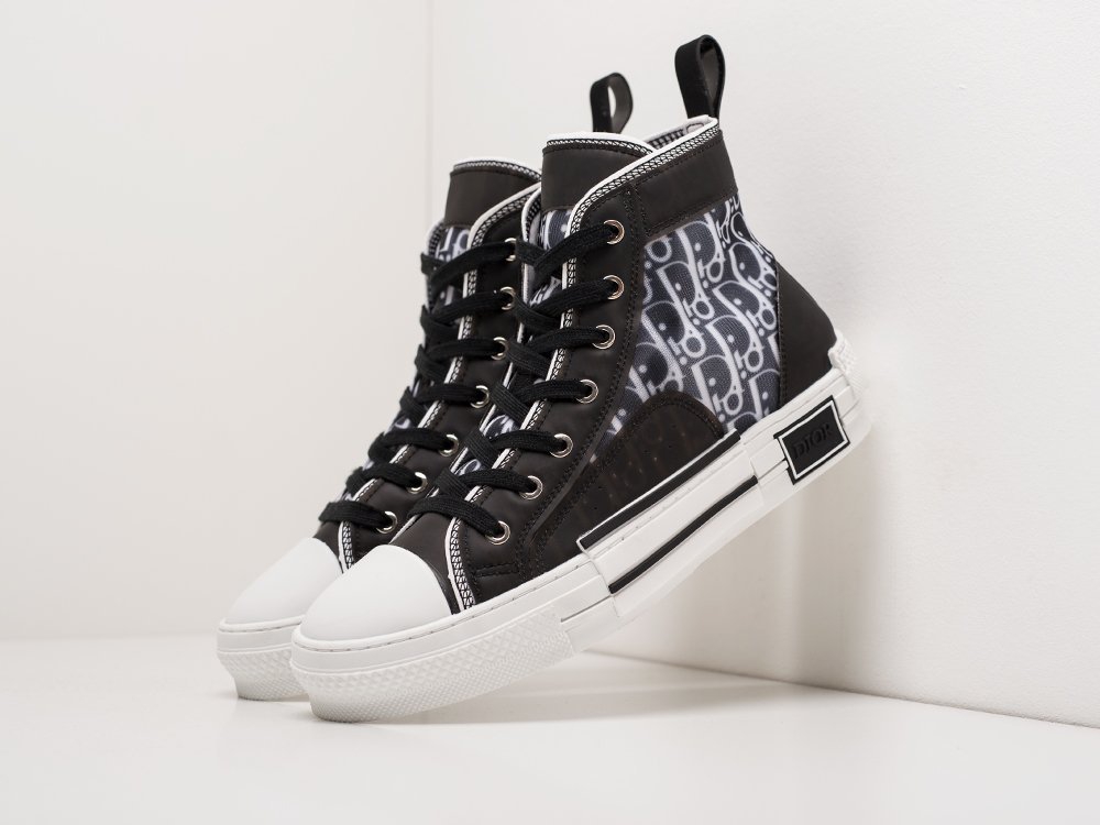 Dior B23 High черные текстиль мужские (AR19550) - фото 2 Dior B23 High черные текстиль мужские (AR19550) - фото 2