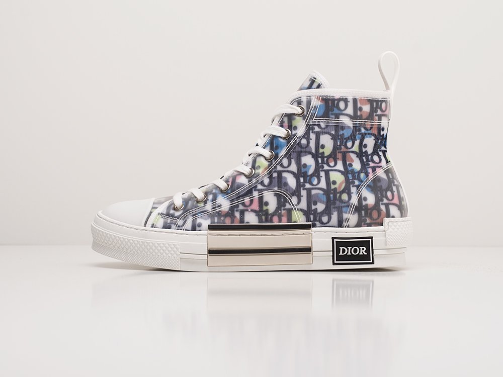 Dior B23 High белые текстиль мужские (AR19551) - фото 1 Dior B23 High белые текстиль мужские (AR19551) - фото 1