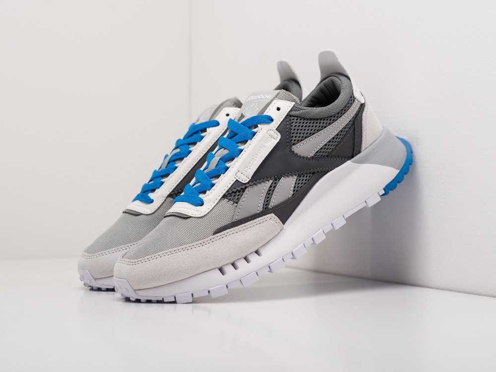 Reebok Classic Leather Legacy серые текстиль мужские (AR19559) - фото 2 Reebok Classic Leather Legacy серые текстиль мужские (AR19559) - фото 2