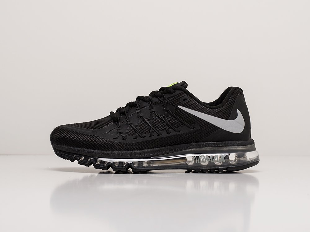 Nike Air Max 2015 черные текстиль мужские (AR19607) - фото 1 Nike Air Max 2015 черные текстиль мужские (AR19607) - фото 1