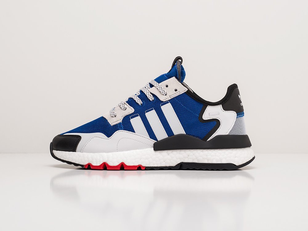 мужские кроссовки Adidas Nite Jogger Blue / Grey / Black