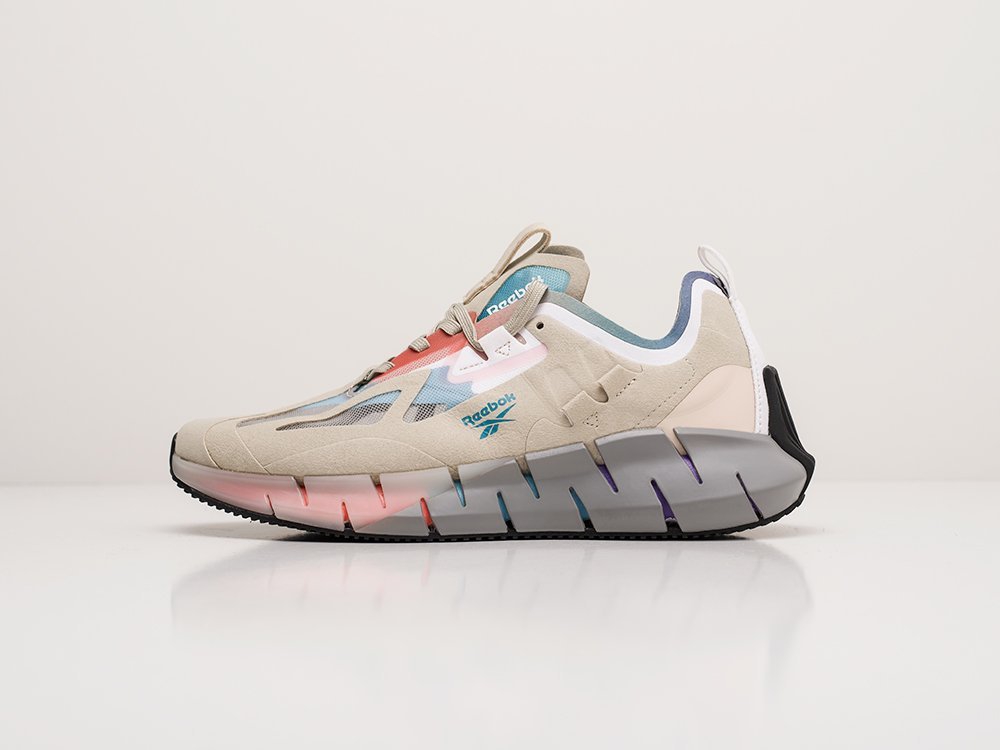 Reebok Zig Kinetica Concept Type 1 WMNS бежевые кожа женские (AR19622) - фото 1 Reebok Zig Kinetica Concept Type 1 WMNS бежевые кожа женские (AR19622) - фото 1