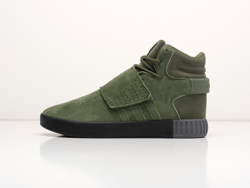 Adidas tubular invader hotsell green