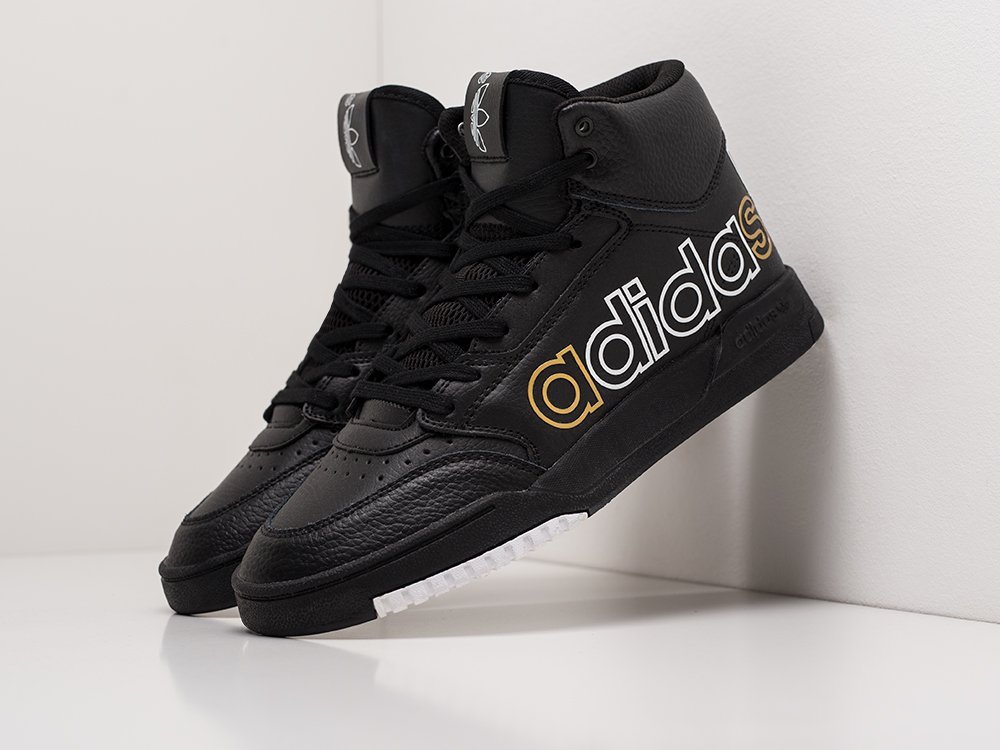 Adidas Drop Step High черные кожа мужские (AR19717) - фото 2