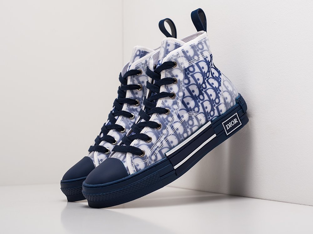 Dior B23 High белые текстиль мужские (AR19719) - фото 2 Dior B23 High белые текстиль мужские (AR19719) - фото 2