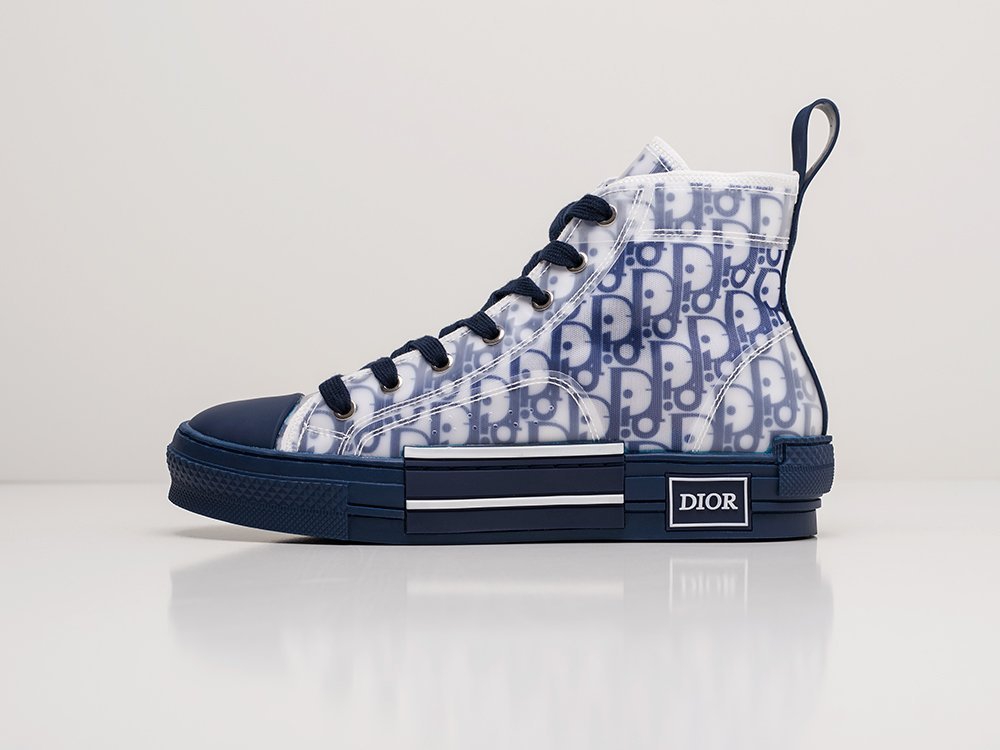 Dior B23 High белые текстиль мужские (AR19719) - фото 1 Dior B23 High белые текстиль мужские (AR19719) - фото 1