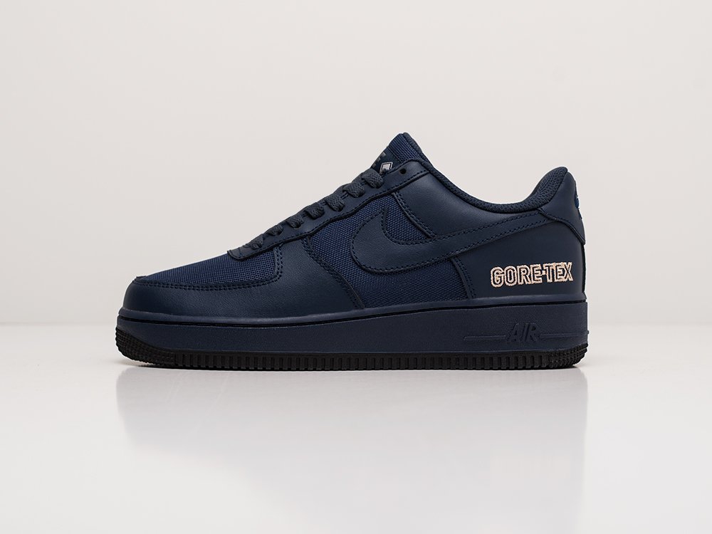 Nike Air Force 1 Low Gore-Tex синие кожа мужские (AR19723) - фото 1 Nike Air Force 1 Low Gore-Tex синие кожа мужские (AR19723) - фото 1
