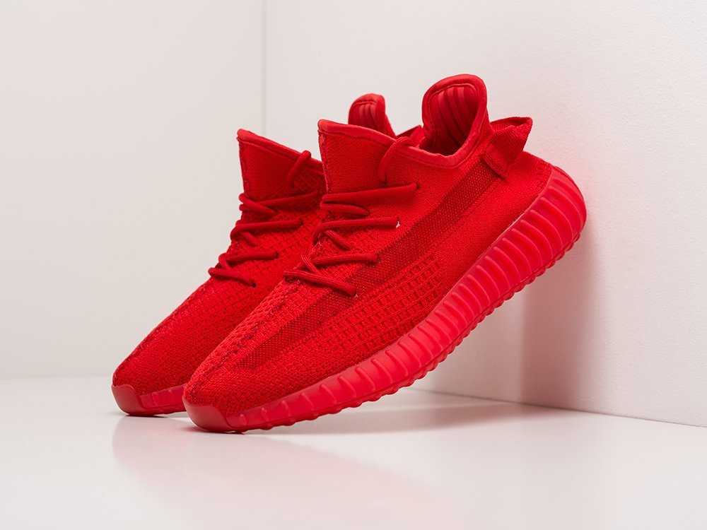 Adidas Yeezy 350 Boost v2 All Red - фото 2