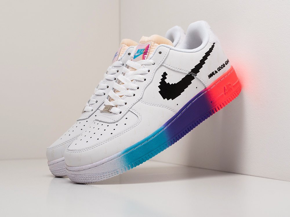 Nike Air Force 1 Low белые кожа мужские (AR19850) - фото 2 Nike Air Force 1 Low белые кожа мужские (AR19850) - фото 2