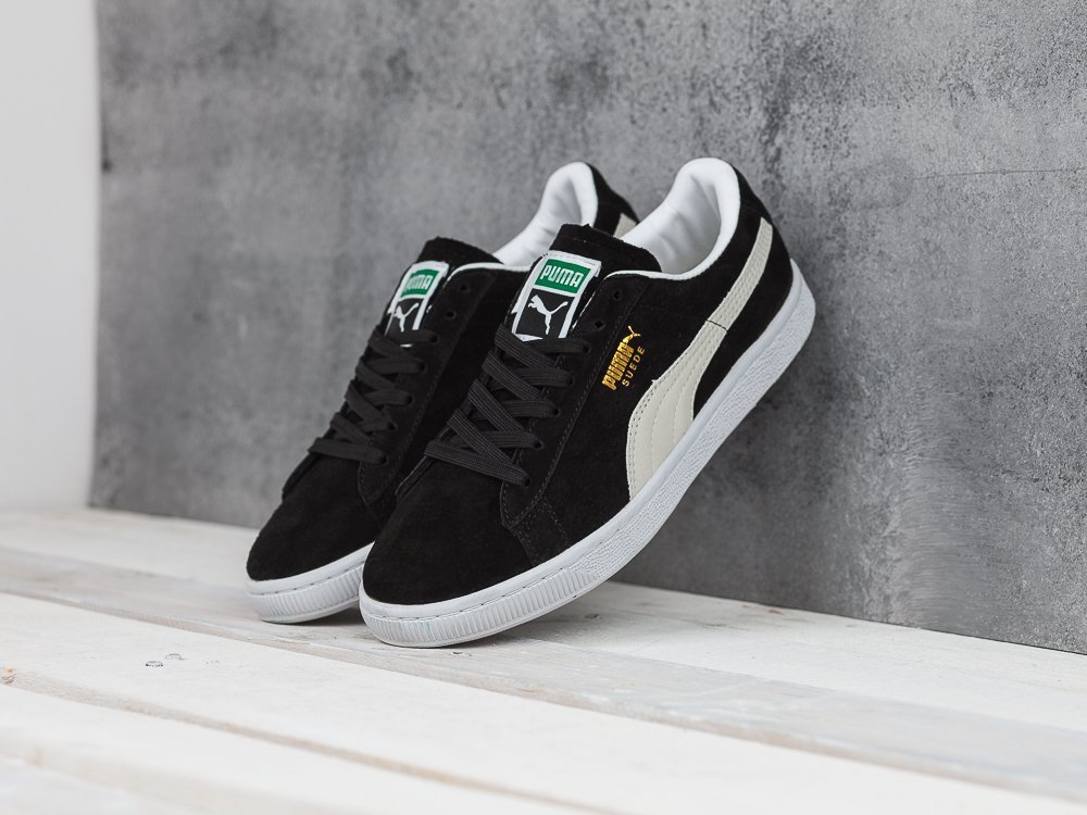 Puma Suede Classic черные замша мужские (AR19862) - фото 2 Puma Suede Classic черные замша мужские (AR19862) - фото 2