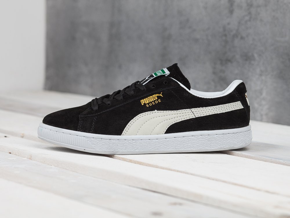 Puma Suede Classic черные замша мужские (AR19862) - фото 1 Puma Suede Classic черные замша мужские (AR19862) - фото 1