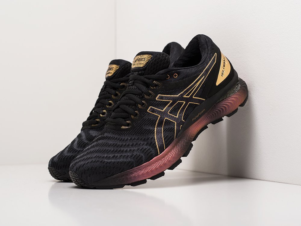 Asics Gel-Nimbus 22 черные текстиль мужские (AR19866) - фото 2 Asics Gel-Nimbus 22 черные текстиль мужские (AR19866) - фото 2