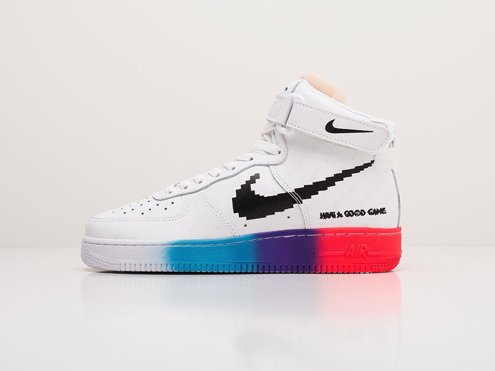 Женские кроссовки Nike Air Force 1 WMNS Have a Good Game White / Black / Multi (36-40 размер) фото 1
