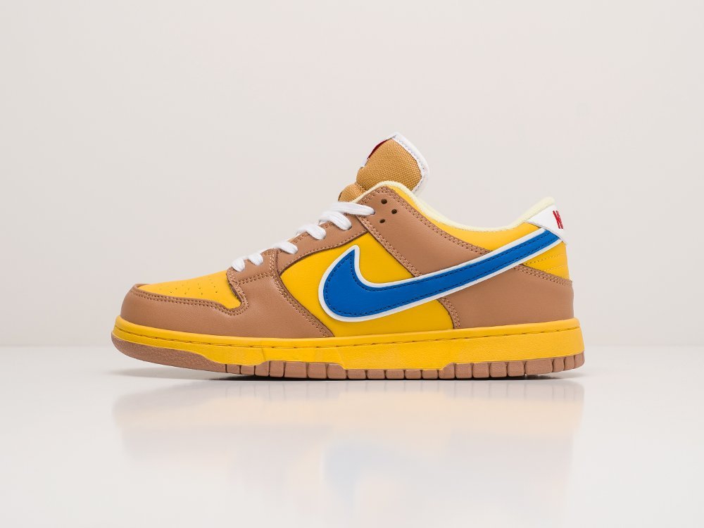 Nike SB Dunk Low Newcastle Brown Ale коричневые замша мужские (AR20016) - фото 1 Nike SB Dunk Low Newcastle Brown Ale коричневые замша мужские (AR20016) - фото 1