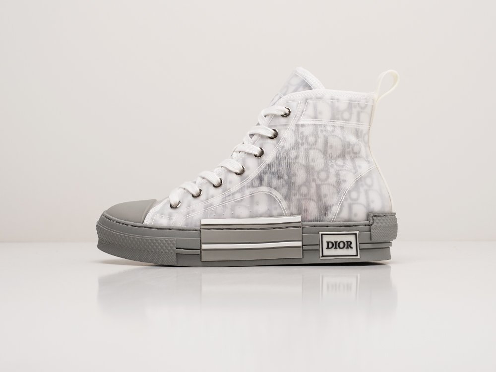 Dior B23 High WMNS белые текстиль женские (AR20048) - фото 1 Dior B23 High WMNS белые текстиль женские (AR20048) - фото 1