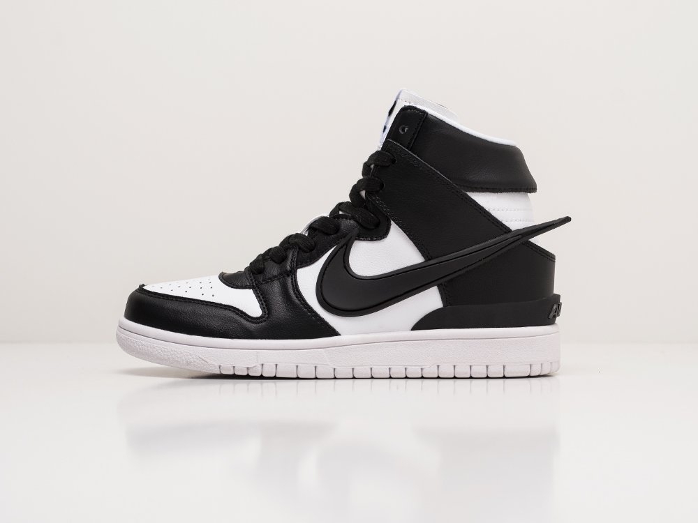Nike x AMBUSH SB Dunk High WMNS черные кожа женские (AR20052) - фото 1 Nike x AMBUSH SB Dunk High WMNS черные кожа женские (AR20052) - фото 1