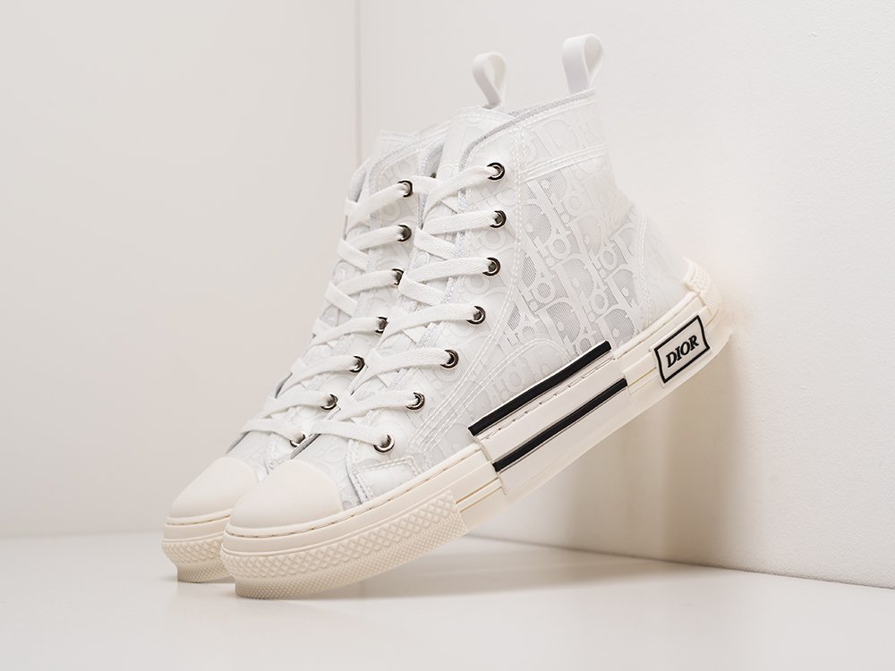 Dior B23 High белые текстиль мужские (AR20066) - фото 2 Dior B23 High белые текстиль мужские (AR20066) - фото 2
