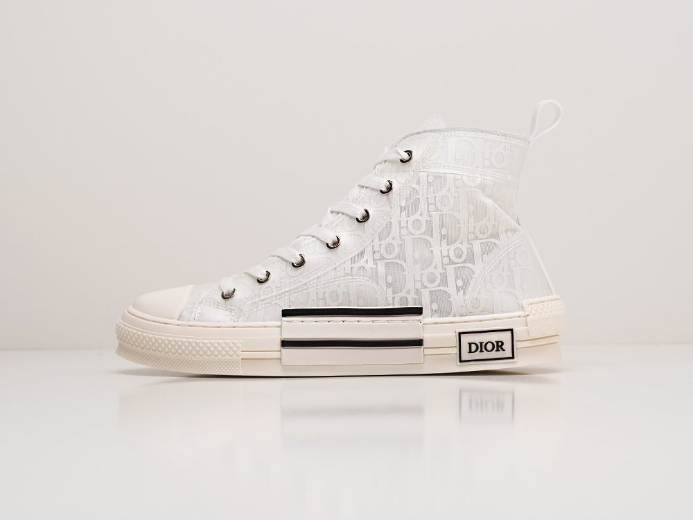 Dior B23 High белые текстиль мужские (AR20066) - фото 1 Dior B23 High белые текстиль мужские (AR20066) - фото 1