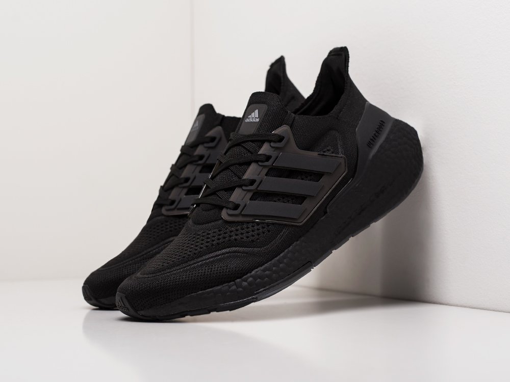 Adidas Ultra Boost 21 черные текстиль мужские (AR20100) - фото 2 Adidas Ultra Boost 21 черные текстиль мужские (AR20100) - фото 2