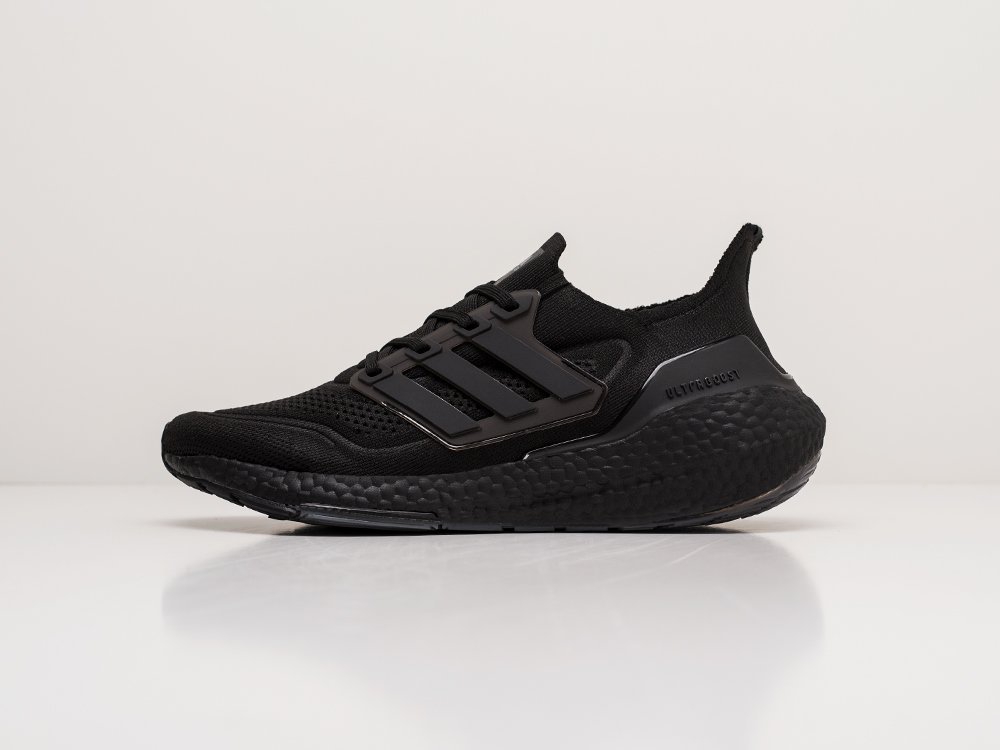 Adidas Ultra Boost 21 черные текстиль мужские (AR20100) - фото 1 Adidas Ultra Boost 21 черные текстиль мужские (AR20100) - фото 1