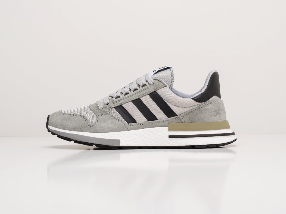 мужские кроссовки Adidas ZX 500 RM Grey / White / Black