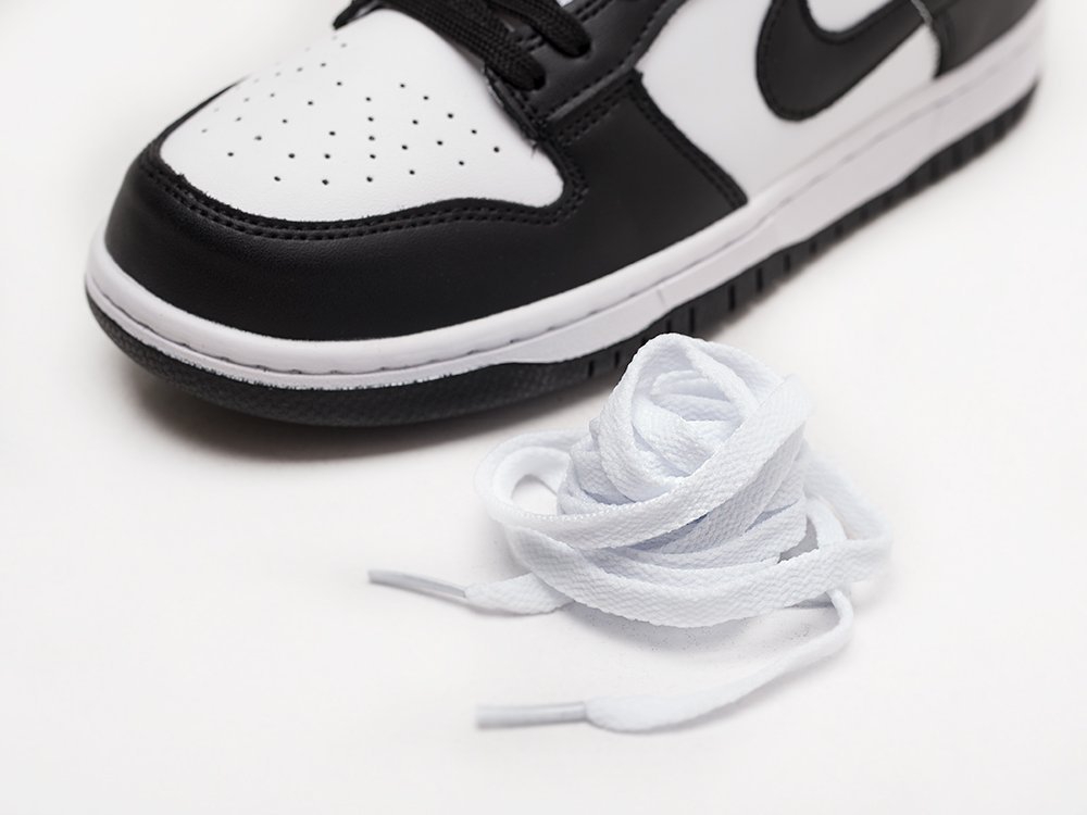 Nike SB Dunk Low белые кожа мужские (AR20127) - фото 3