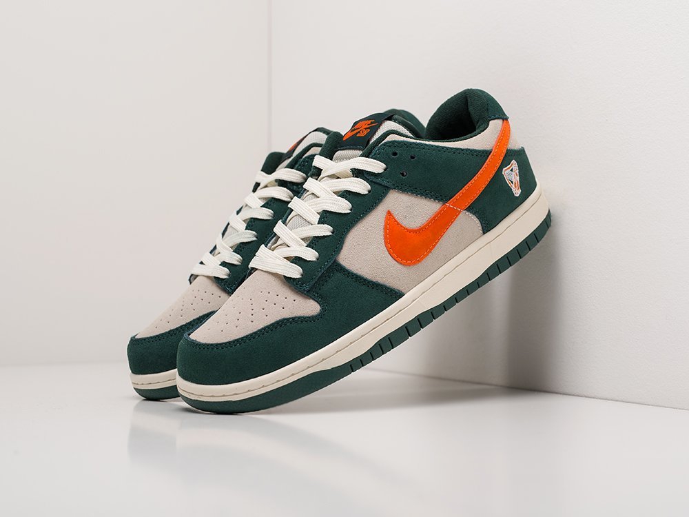 Nike SB Dunk Low WMNS Eire зеленые замша женские (AR20212) - фото 2 Nike SB Dunk Low WMNS Eire зеленые замша женские (AR20212) - фото 2