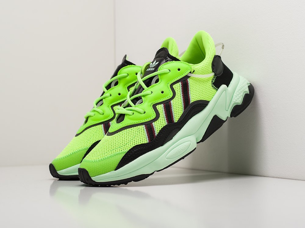 Adidas Ozweego зеленые замша мужские (AR20214) - фото 2 Adidas Ozweego зеленые замша мужские (AR20214) - фото 2