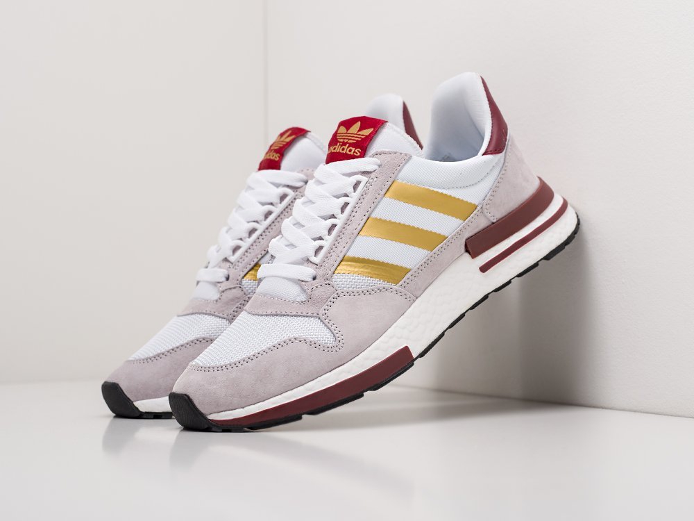 Adidas ZX 500 RM белые замша мужские (AR20239) - фото 2 Adidas ZX 500 RM белые замша мужские (AR20239) - фото 2